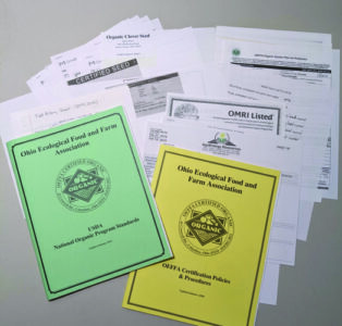 Many papers and booklets from different government organizations for the purpose of registering an organic&hellip;